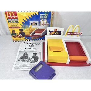 Vintage McDonald's Happy Meal Magic Pie Maker In Box 1993 Almost Complete